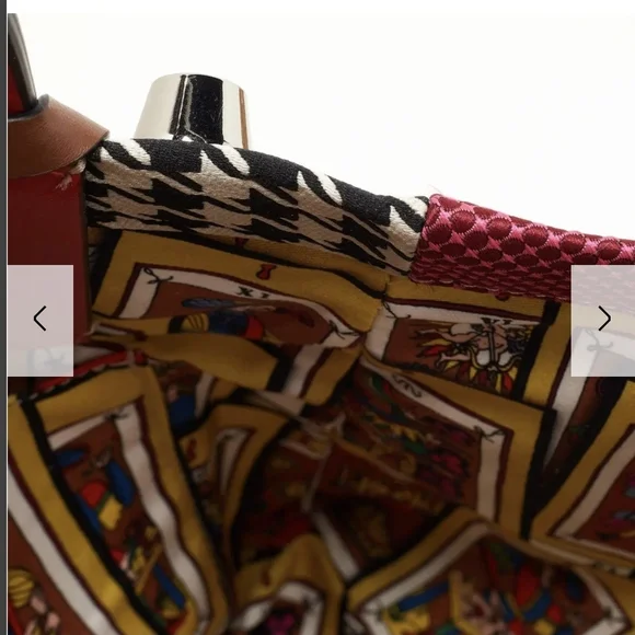 Christian Louboutin Caracaba Calfskin Embellished & Embroidered Tote - Picture 9 of 11